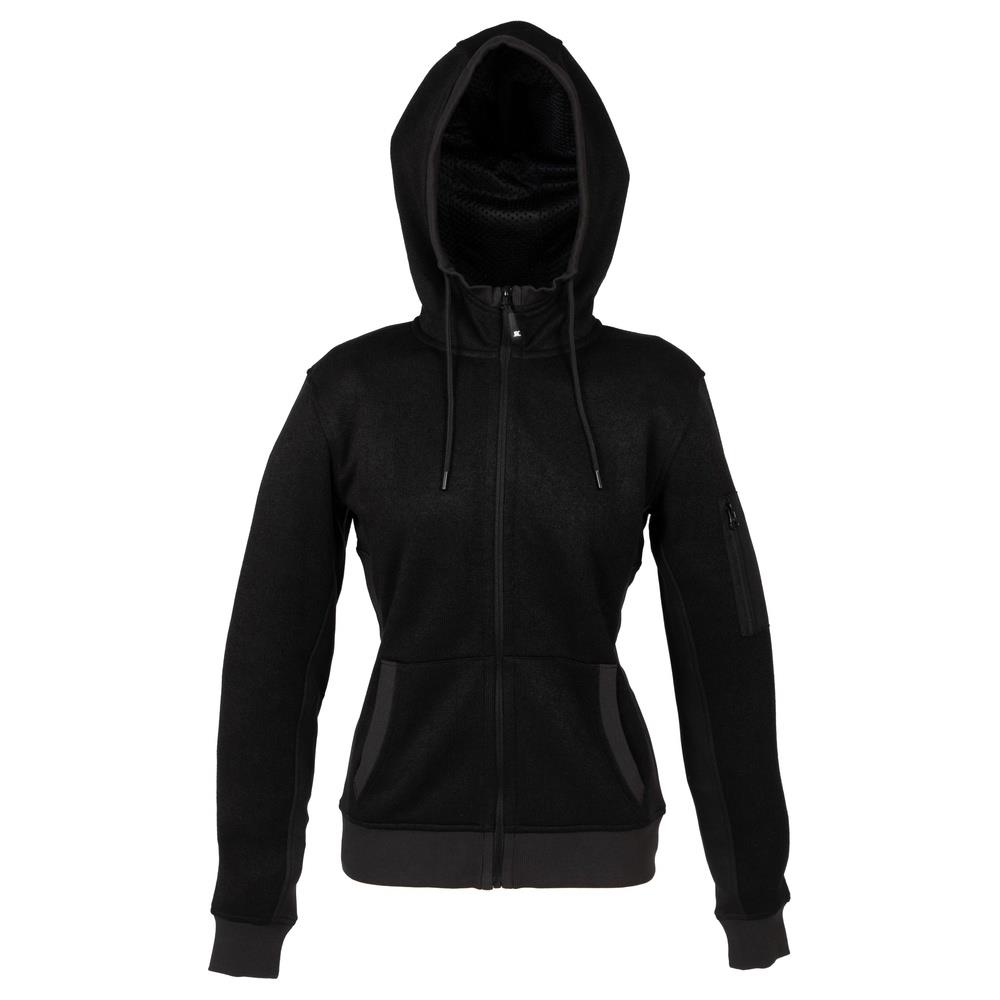 felpa tecnica  jamesross fleece new quebec lady black s