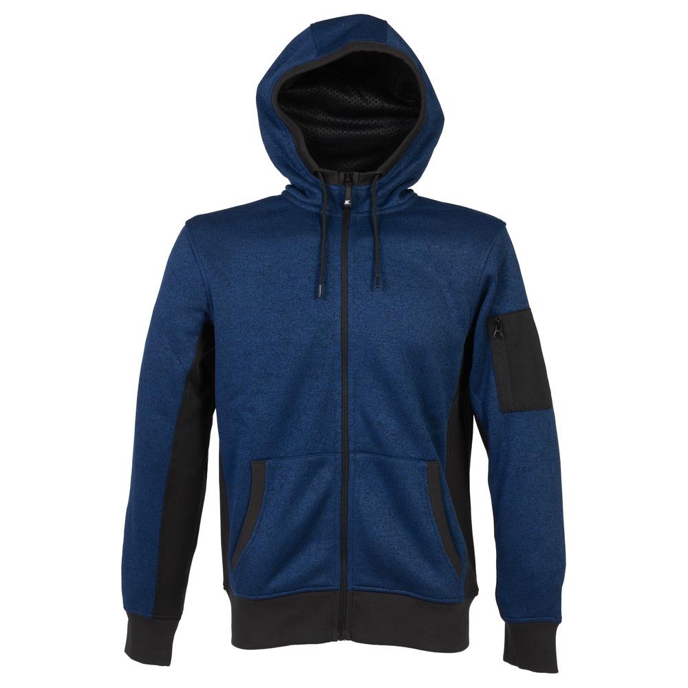 felpa tecnica  jamesross fleece new quebec man blu s