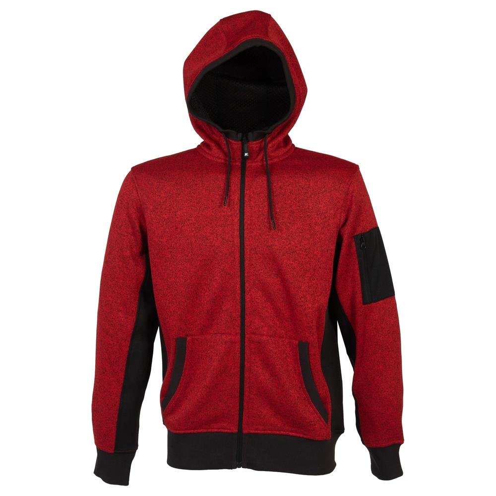 felpa tecnica  jamesross fleece new quebec man red s