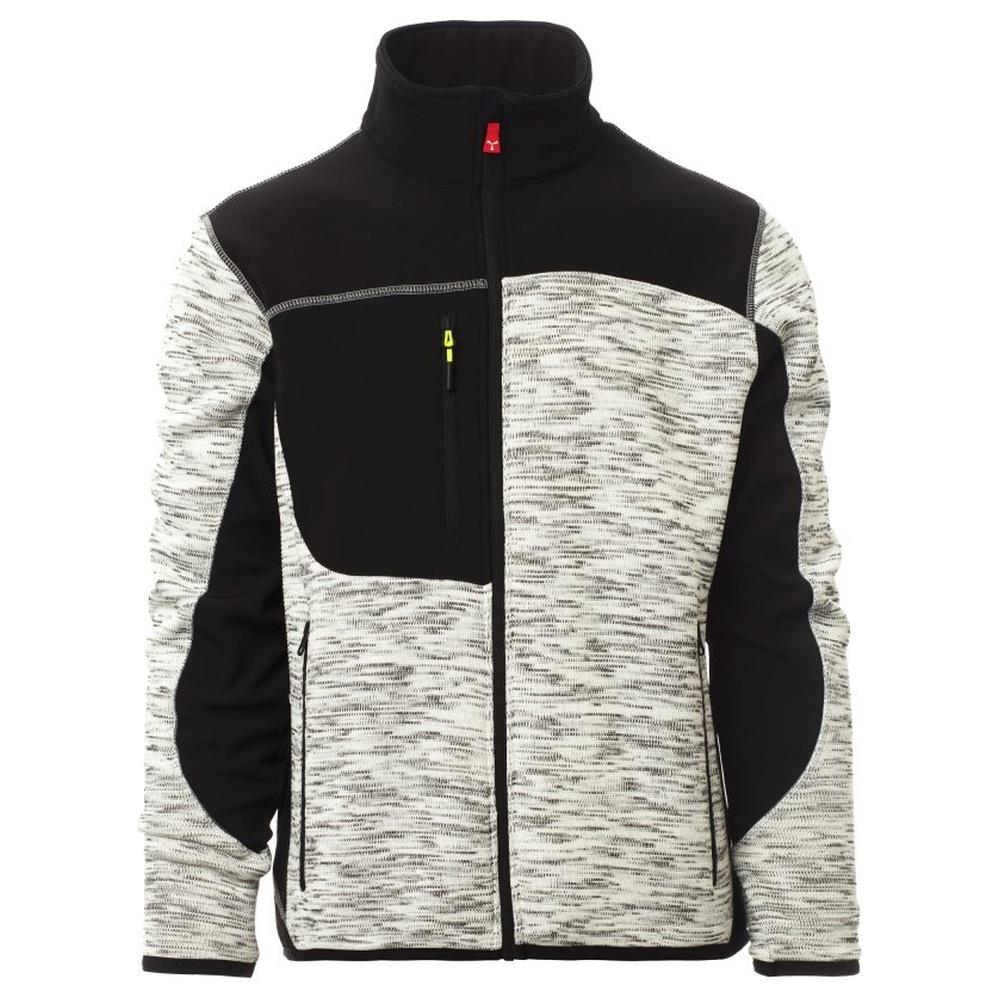 felpa tecniche payper travel grigio melange/nero xs