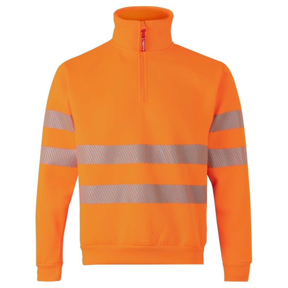 felpa velilla con mezza zip bande segmentate cod 305704