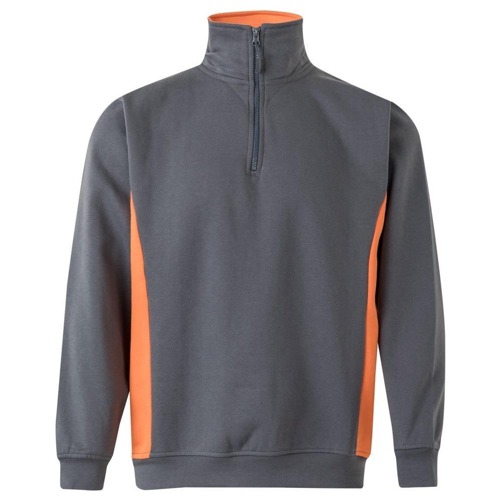 felpa velilla con mezza zip total match cod 105704