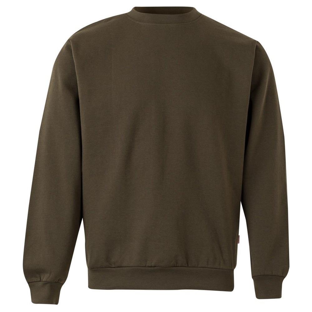felpa velilla girocollo cod 105701 verde militare xs