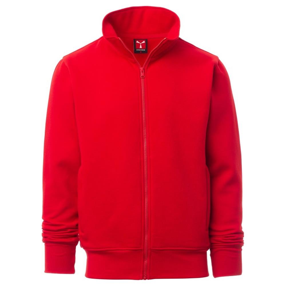 felpa zip intera payper alabama rosso xxs