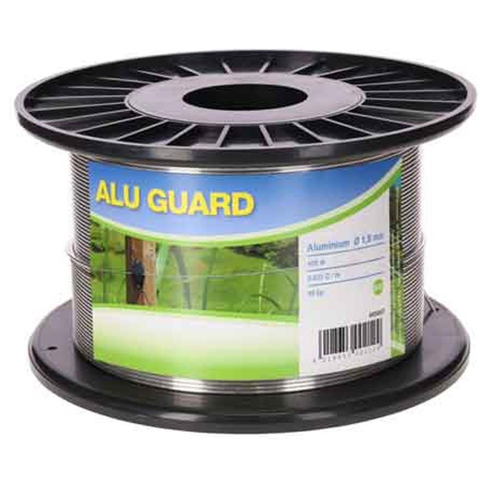 filo alluminio elettrificato per recinti elettrici ø 1,8 mm - bobina 400 mt