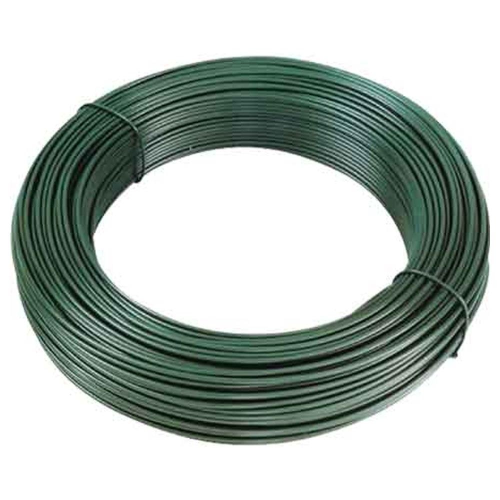filo multiuso plastificato in ferro zincato verde