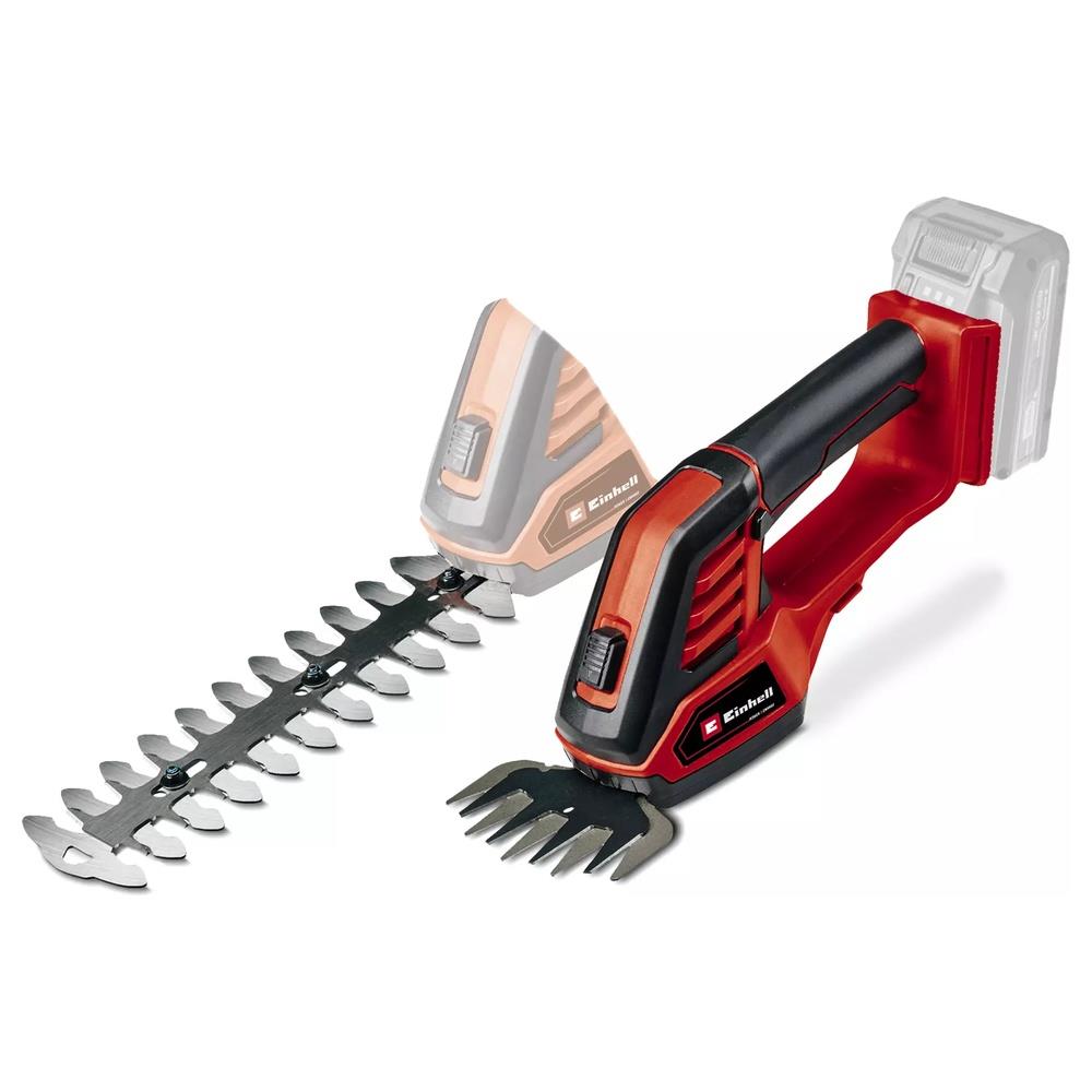 forbici einhell e sfoltirami a batteria ge-cg 18/100 li - solo