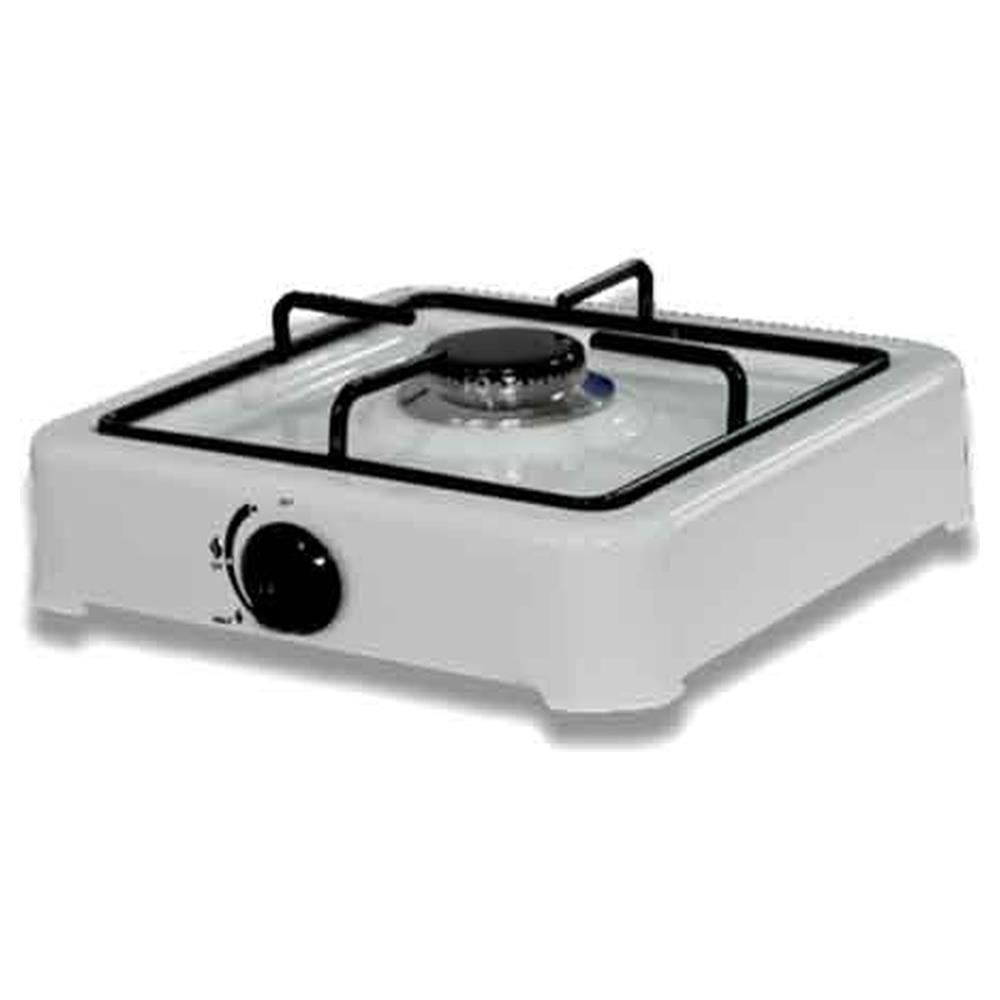 fornello a gas 1 fuoco 23x23x12 cm