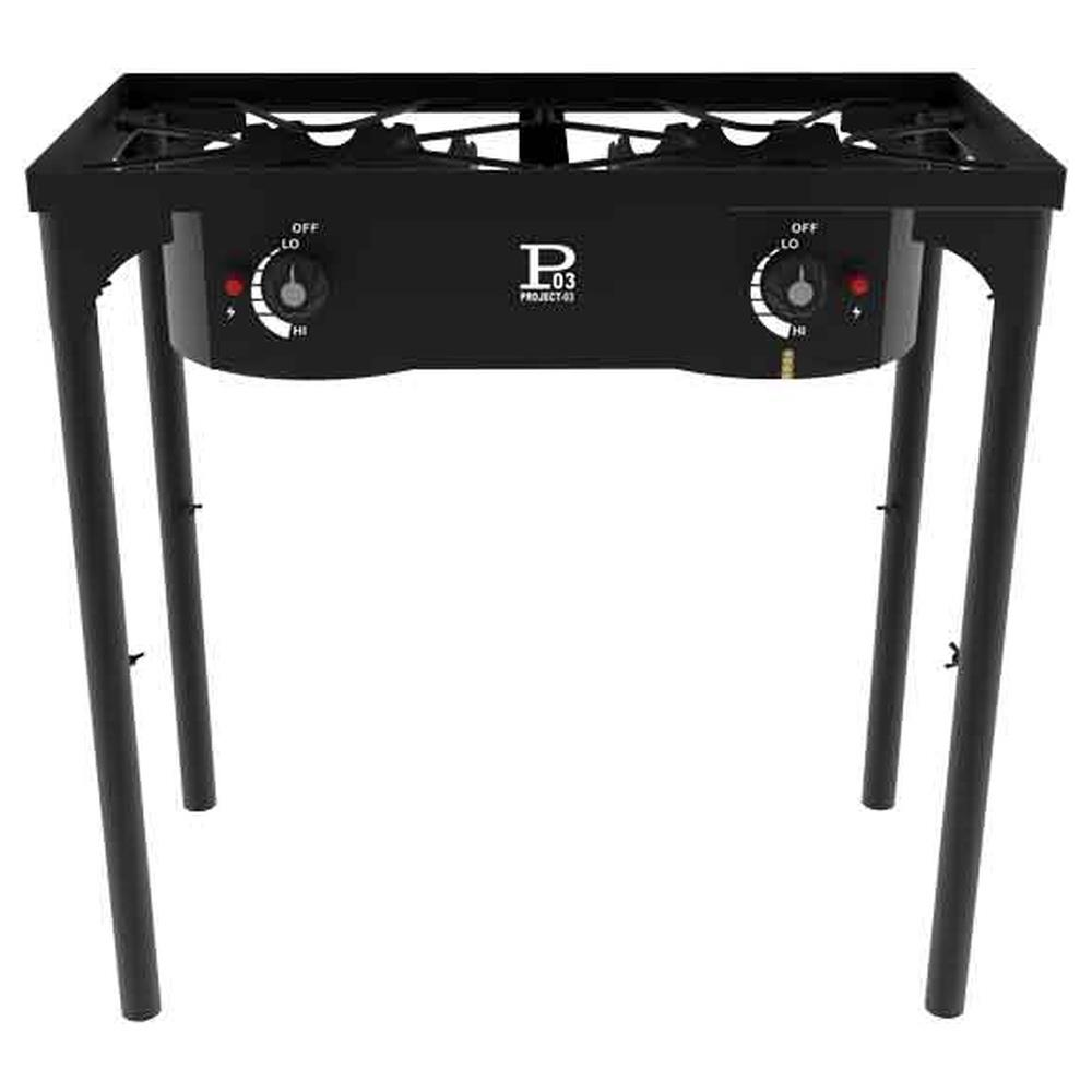 fornello a gas power top 2 80x80x78h cm