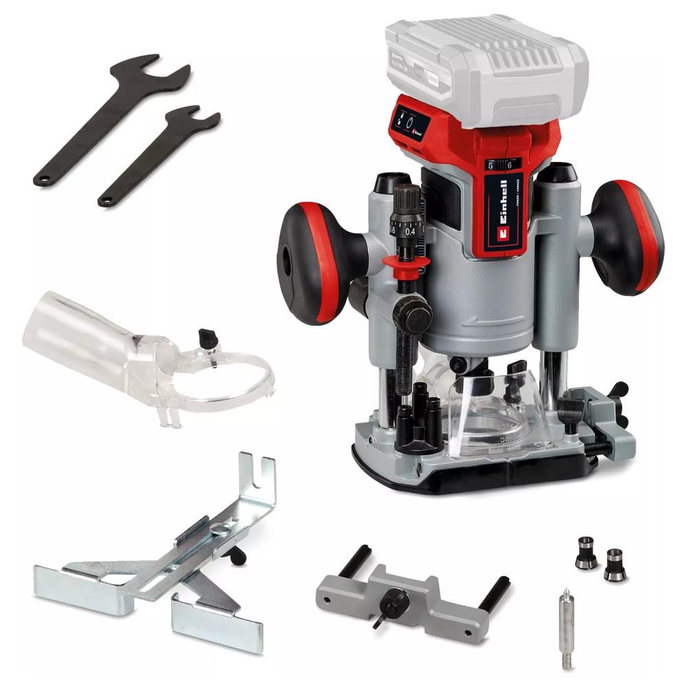 fresatrice einhell verticale a batteria tp-ro 18 li bl - solo