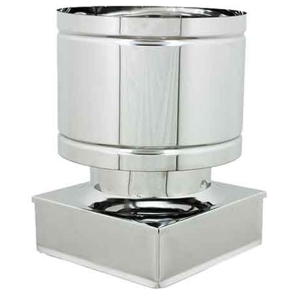 fumaiolo inox quadro 'antivento'