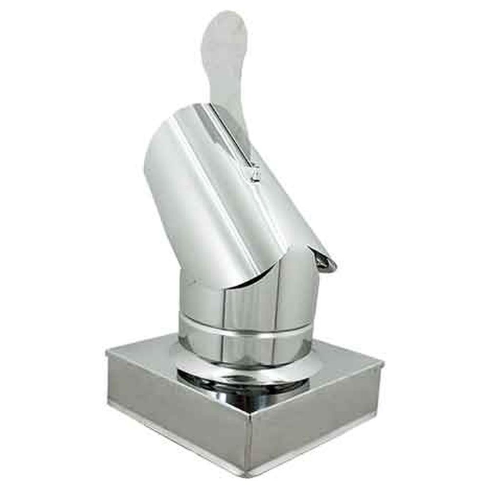 fumaiolo inox quadro 'gallo'