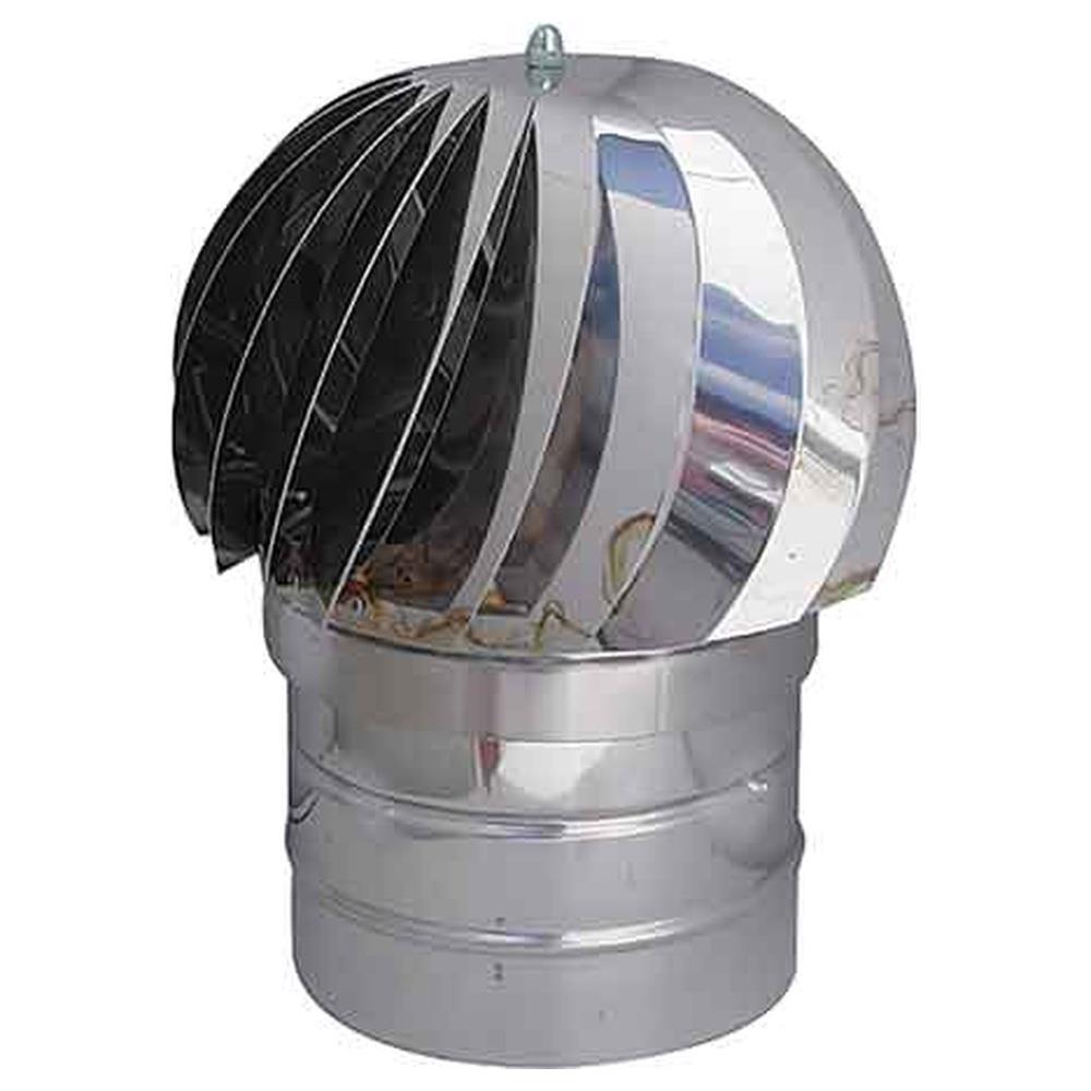 fumaiolo inox tondo 'eolico'