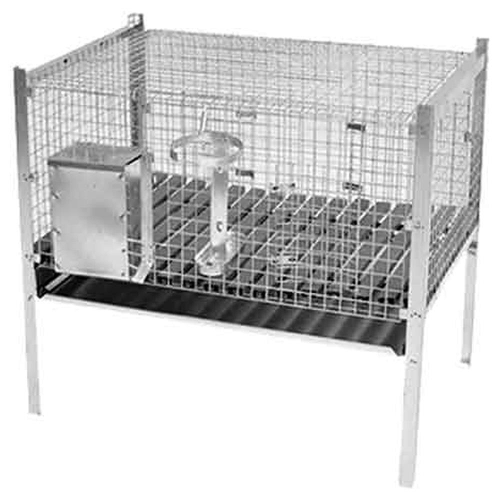 gabbia per coniglio maschio cm 73x50x80h