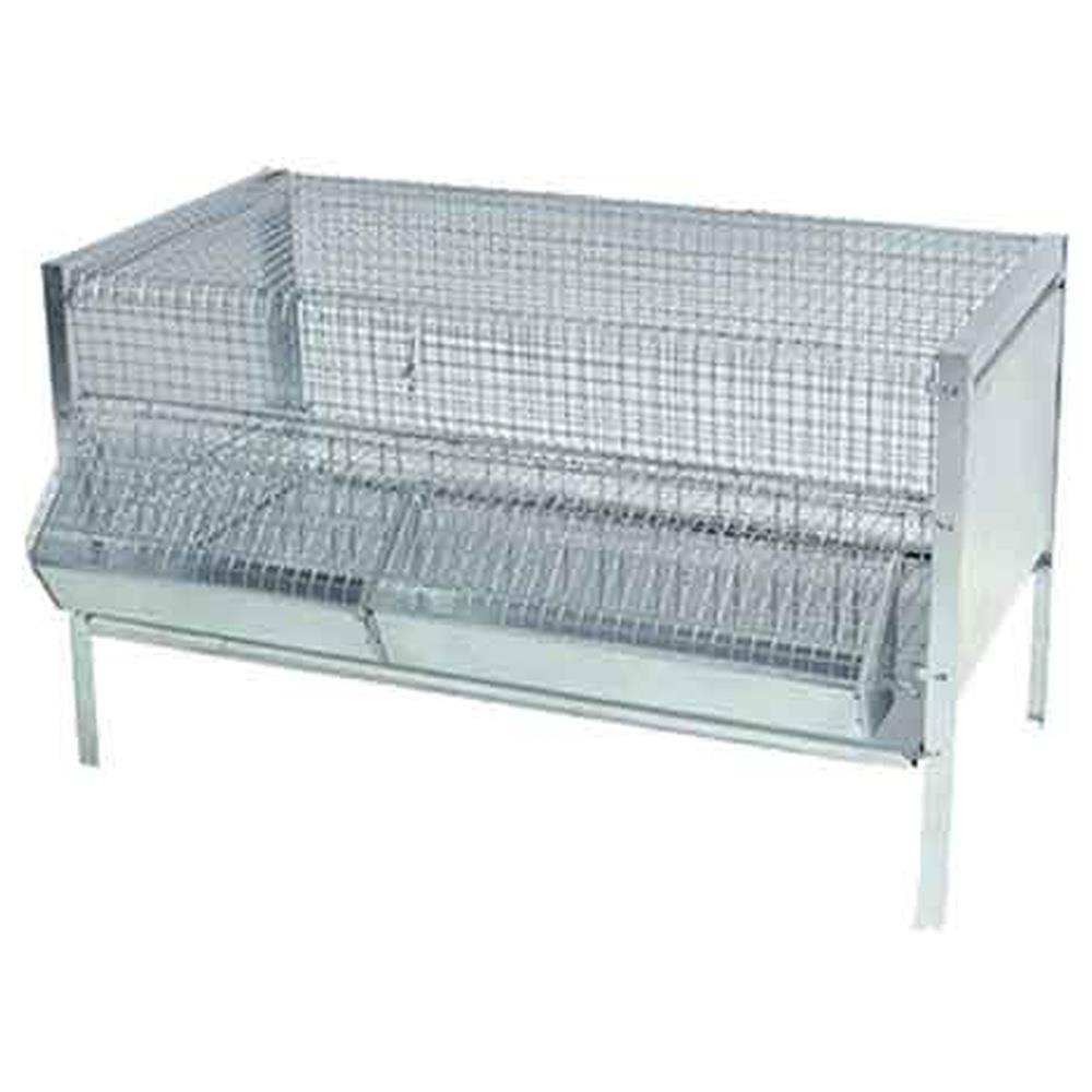 gabbia pieghevole per pulcini cm 100x50x60h
