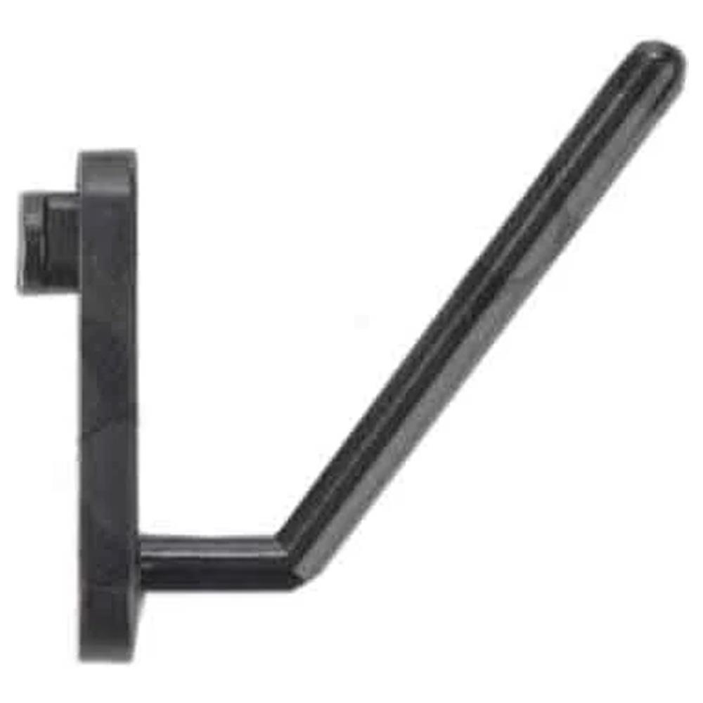 gancio per pannello forato  inclinato  40 mm