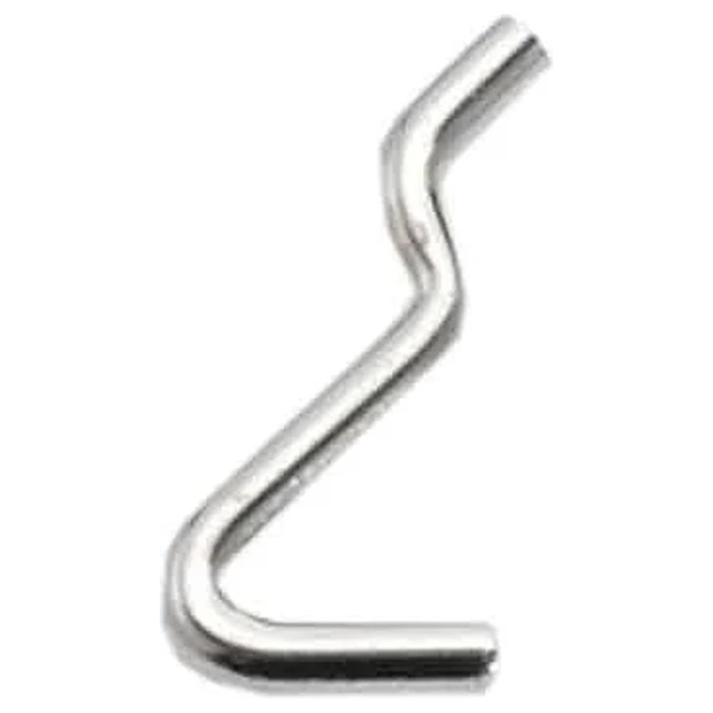 gancio per pannello forato tipo  n.1  15x31 mm