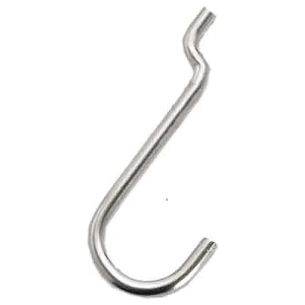 gancio per pannello forato tipo  n.4  22x53 mm