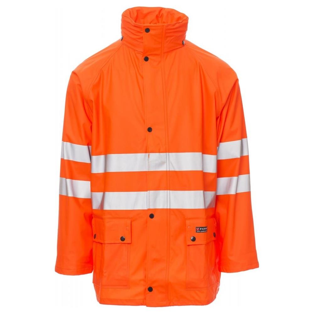 giacca antipioggia payper river-jacket arancione fluo s