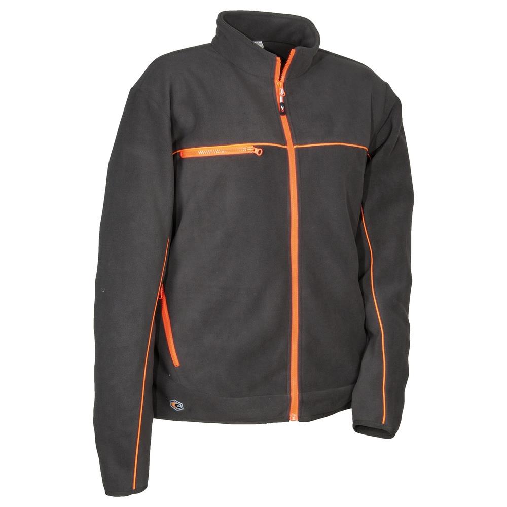 giacca cofra asyma v375 antracite/arancio s