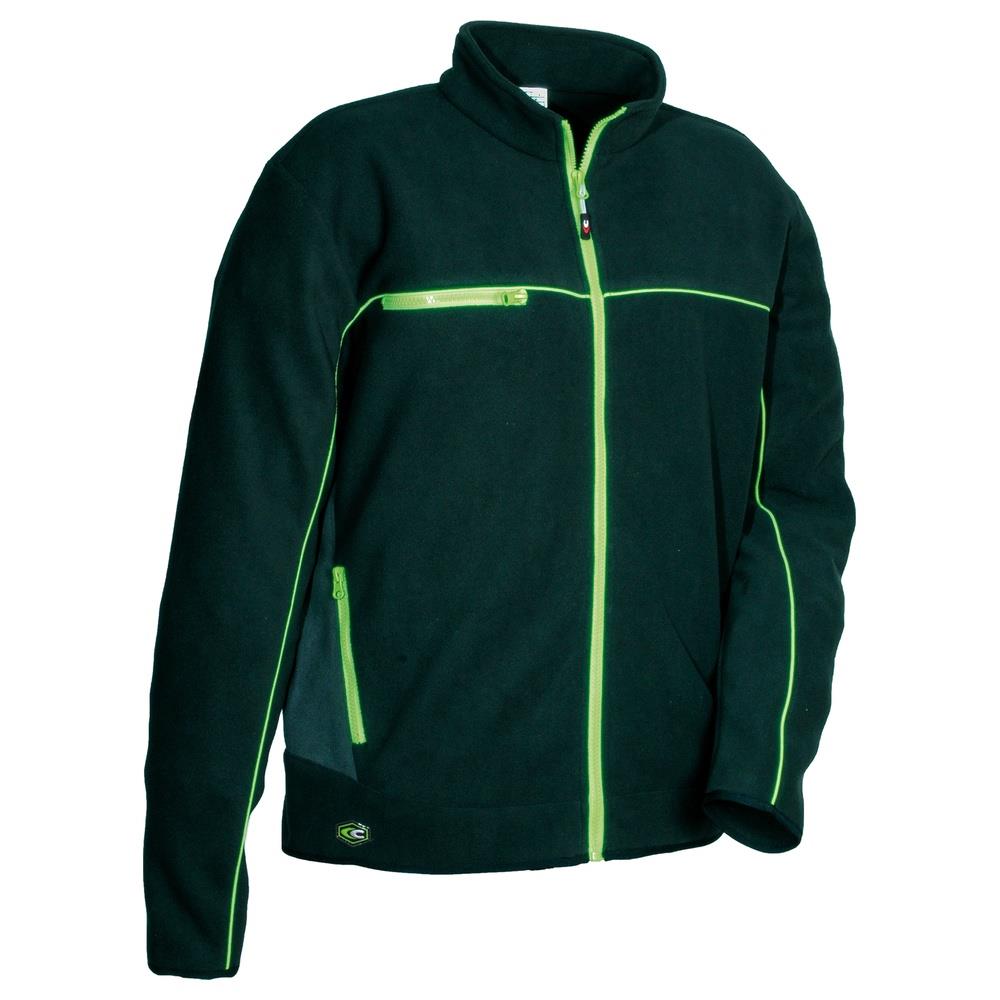 giacca cofra asyma v375 nero/antracite/lime s