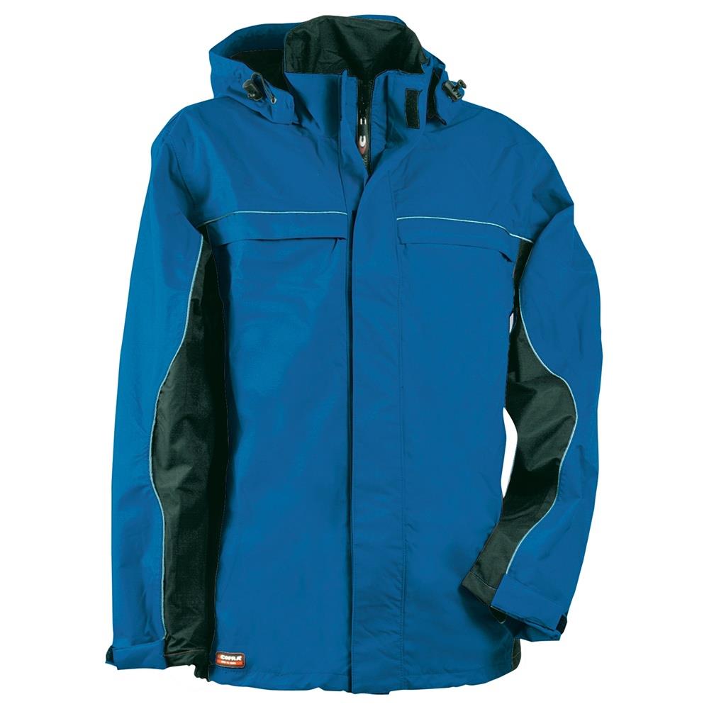 giacca cofra bylot v090 azzurro/nero 46