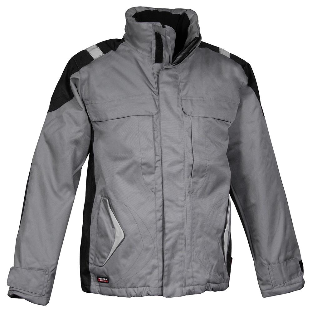 giacca cofra cyclone v022 grigio/nero 44