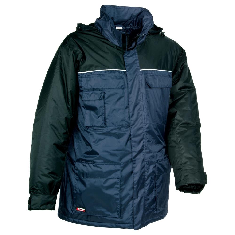 giacca cofra galway v189 navy/nero s