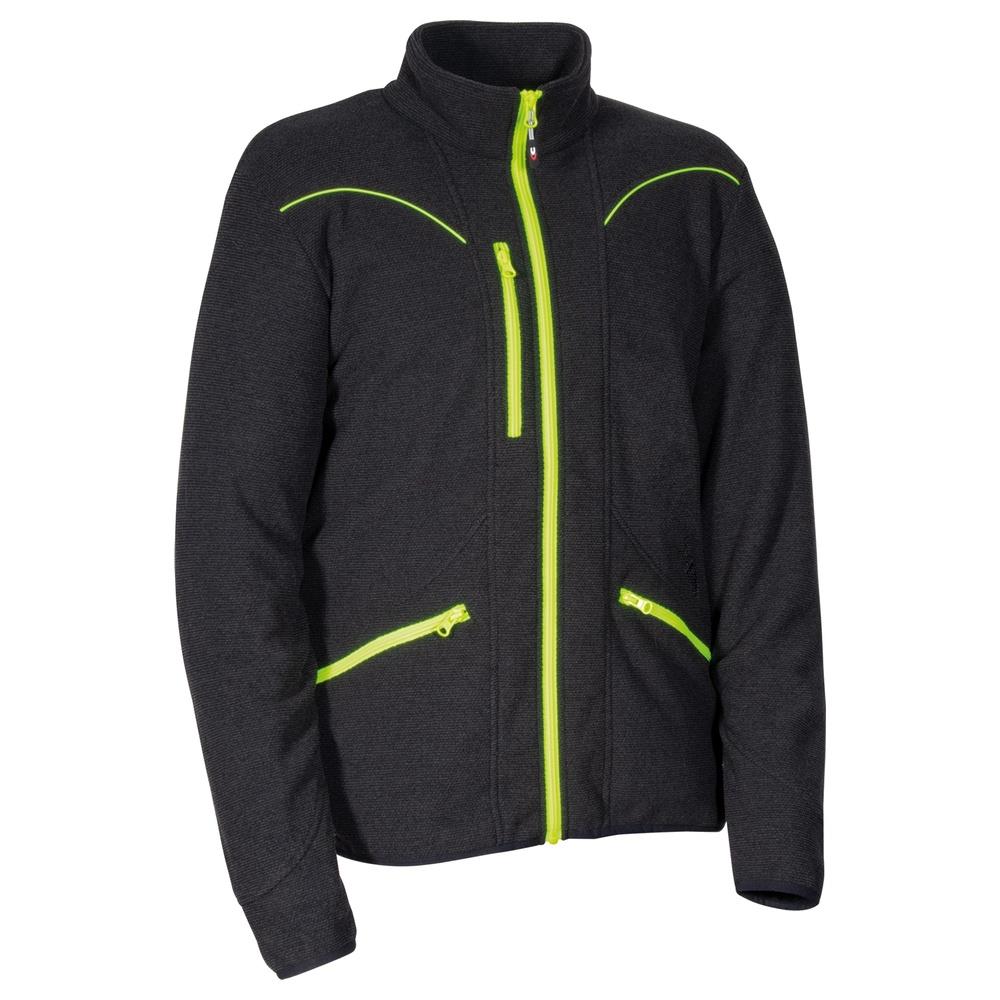 giacca cofra grebo v628 nero/nero/giallo fluo s