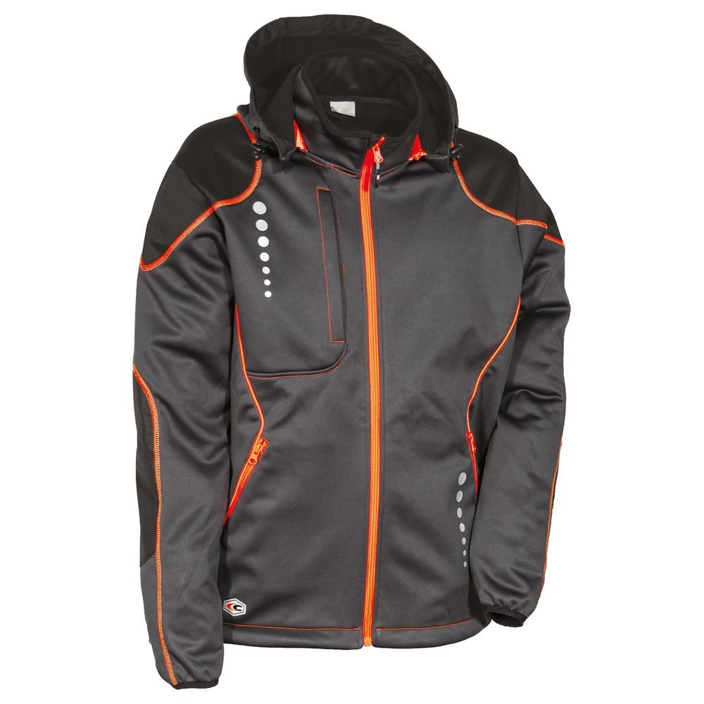 giacca cofra jacuzia v387 antrac./nero/aran s