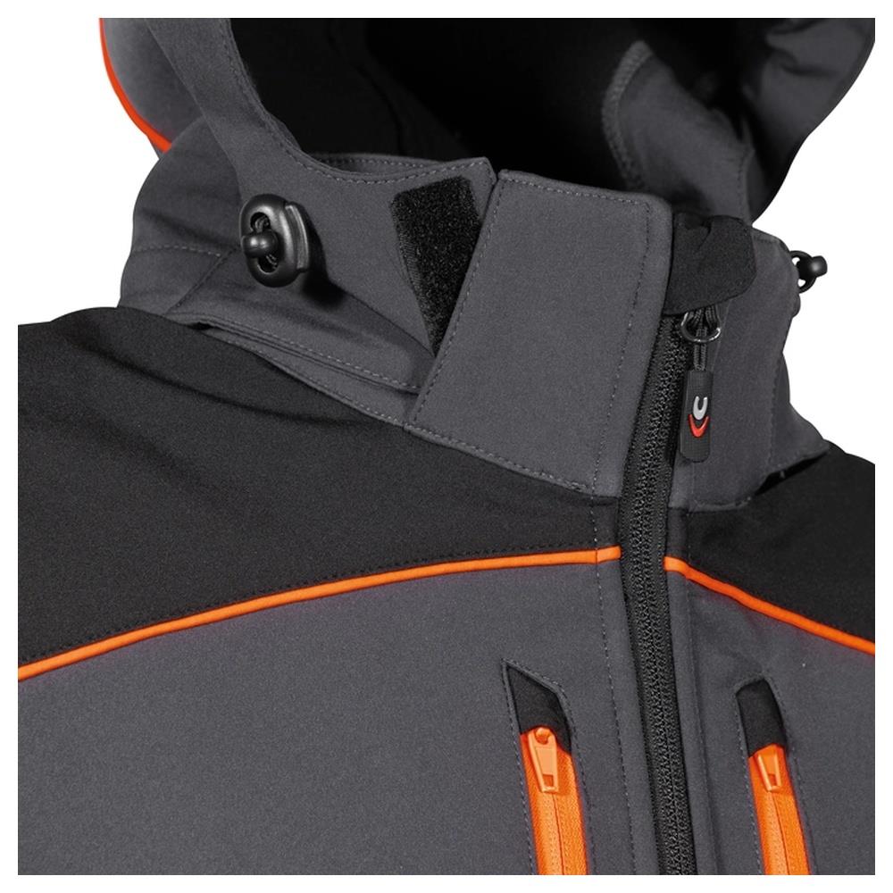 giacca cofra klarbo v552 antracite/nero/aran 44