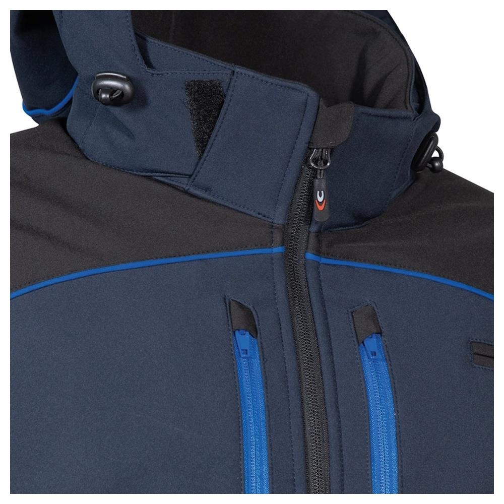 giacca cofra klarbo v552 navy/nero/royal 44