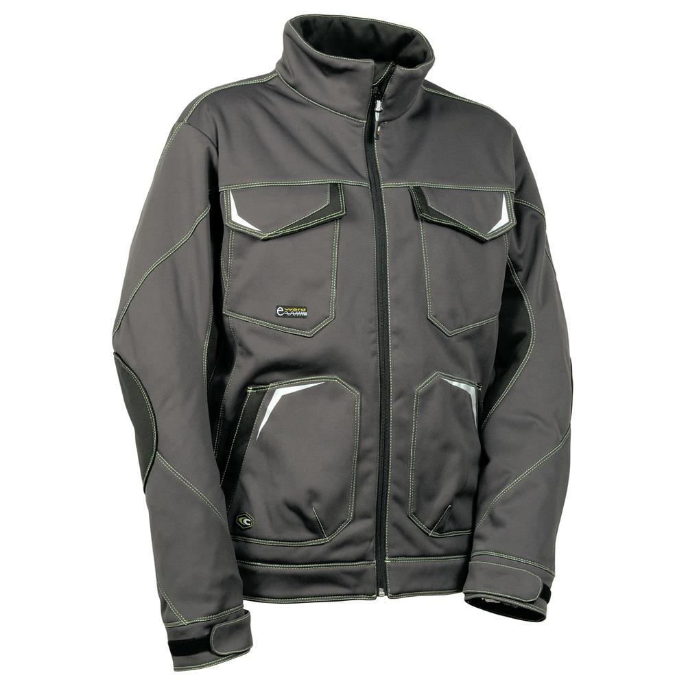 giacca cofra mirassol v483 antr./nero/lime 44