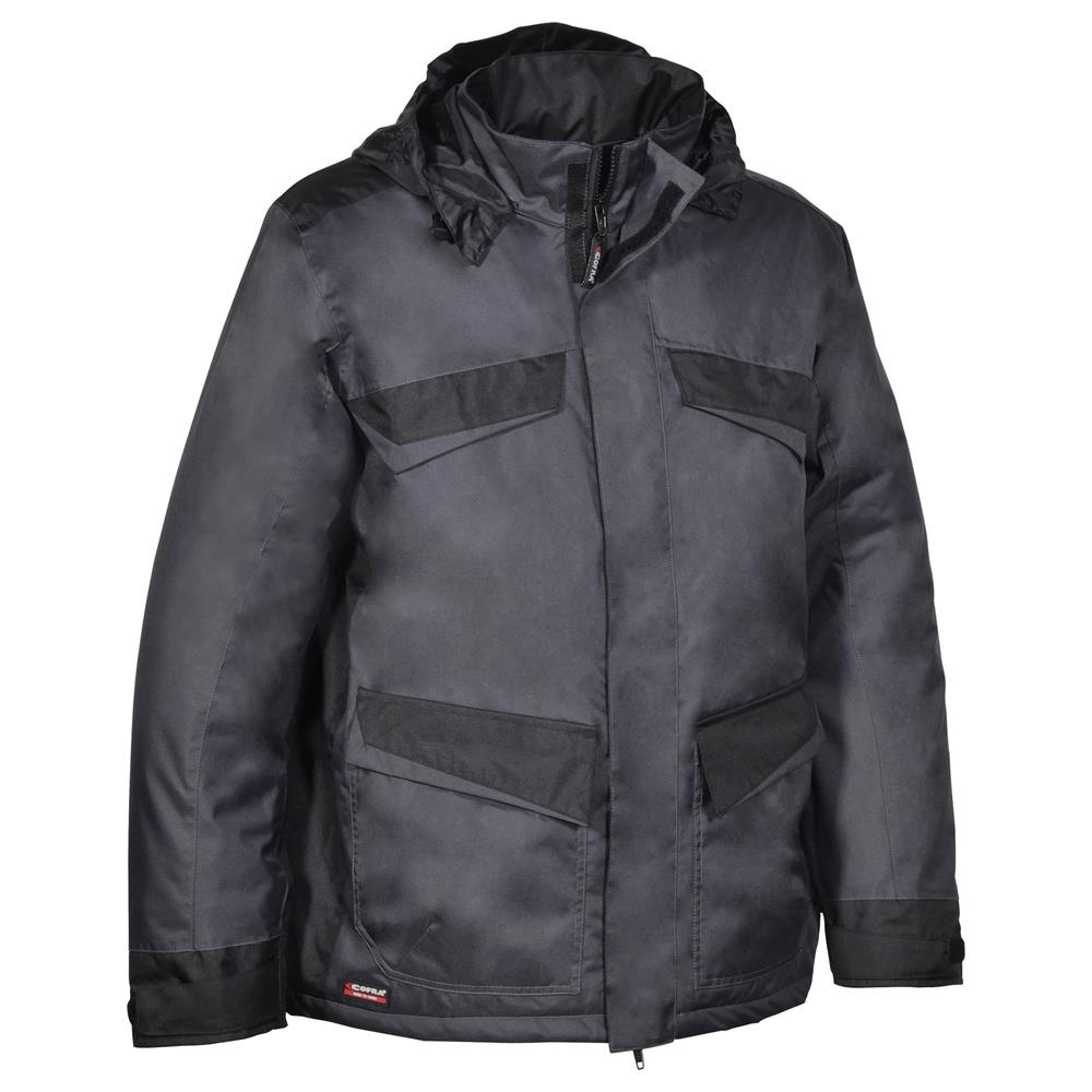 giacca cofra nuvuk v576 antracite/nero 44