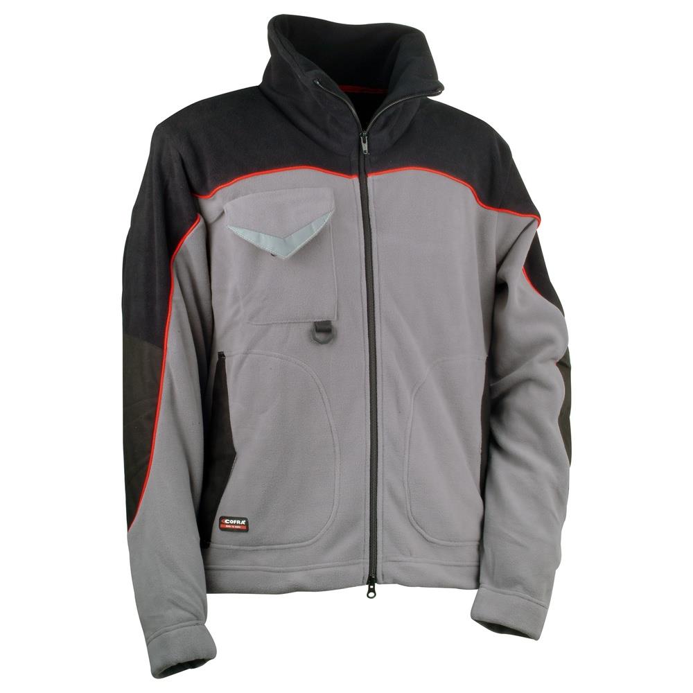 giacca cofra rider v026 grigio/nero s