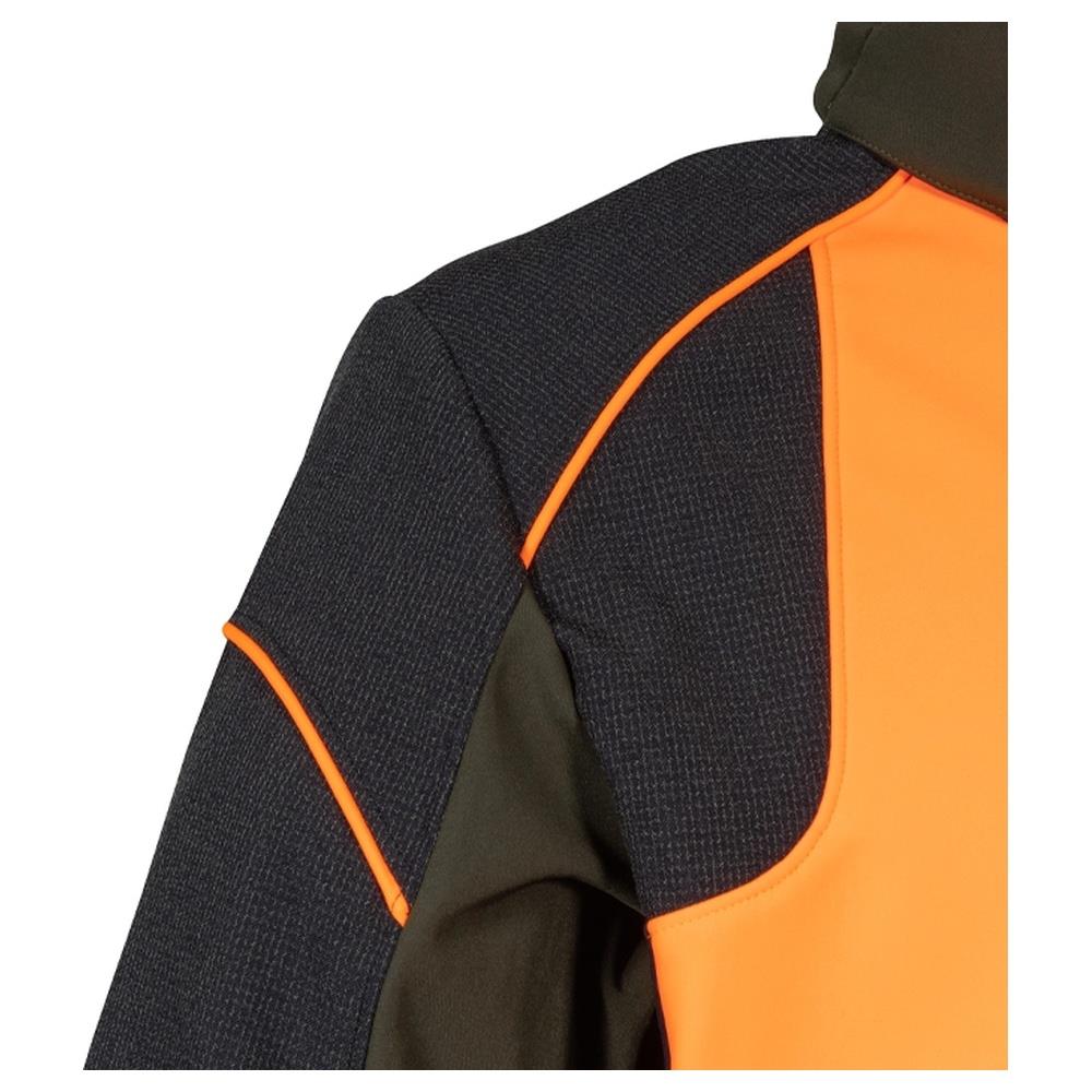 giacca cofra seewald v323 fango/nero/arancio 44