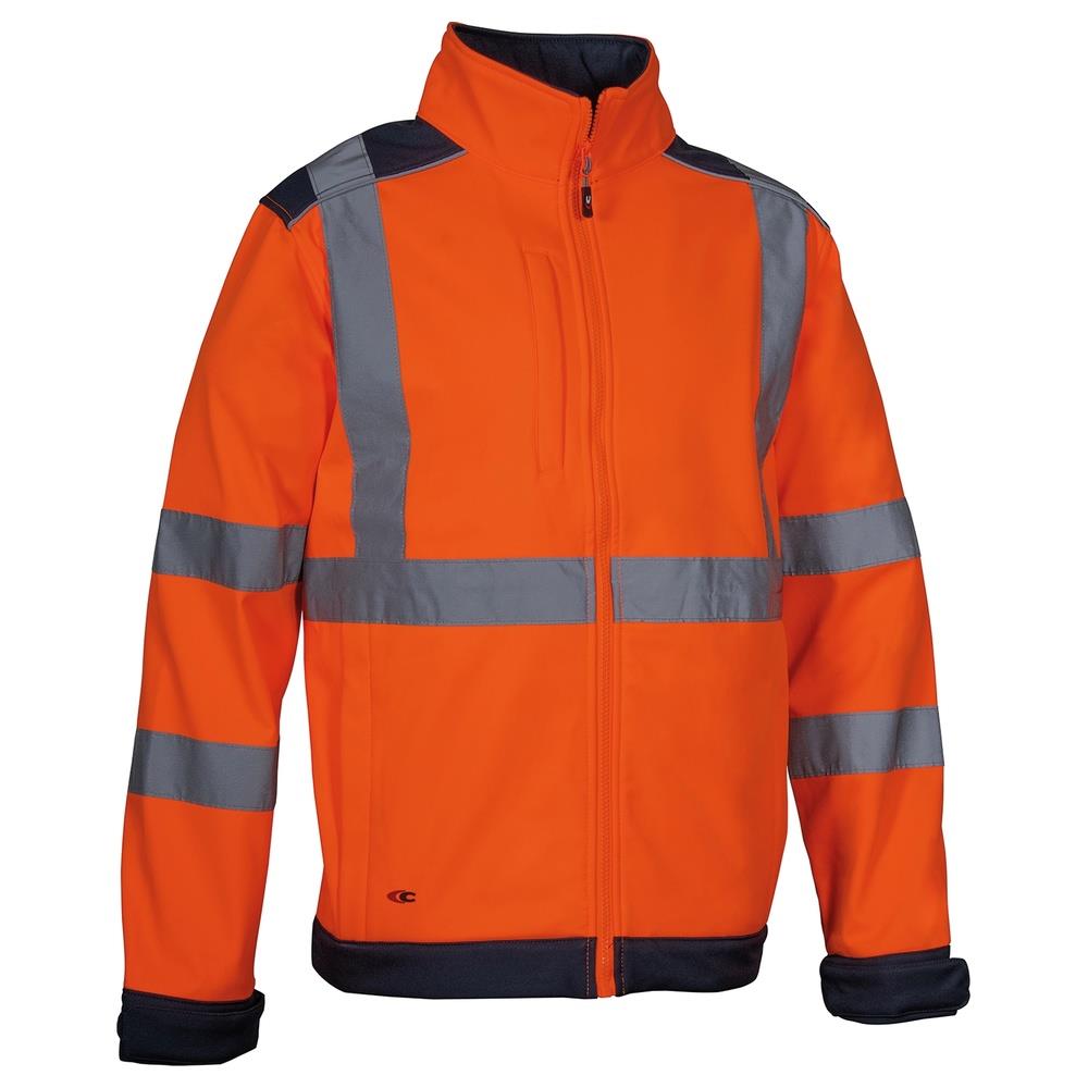 giacca cofra sideia v296 arancio/navy s