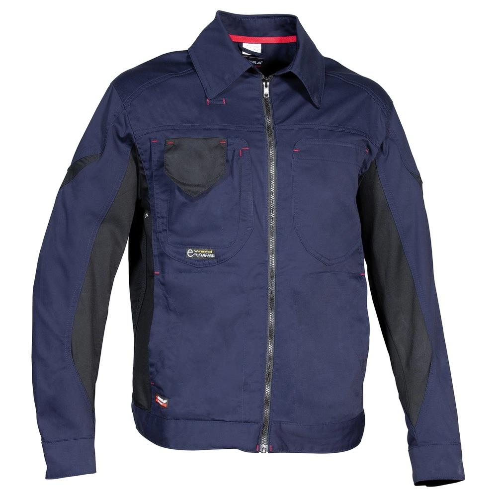 giacca cofra stone v060 navy/nero 44