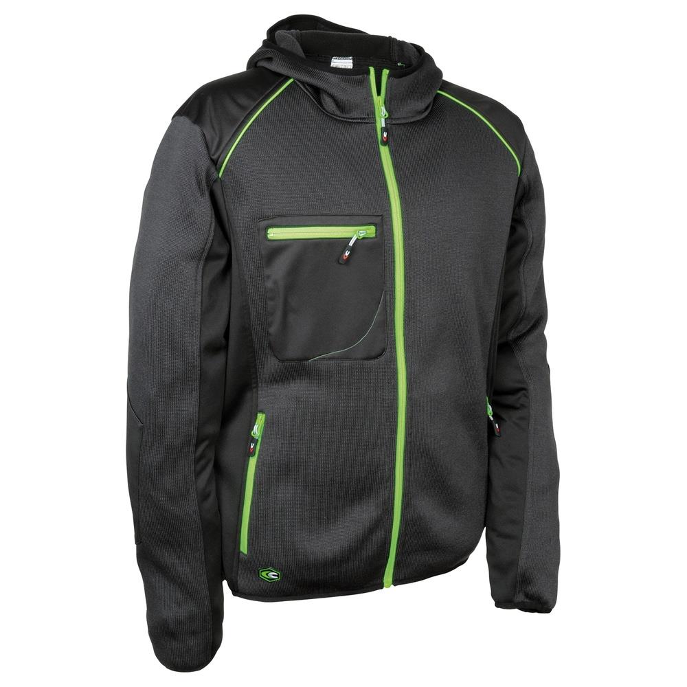 giacca cofra uchami v376 antrac./nero/lime s