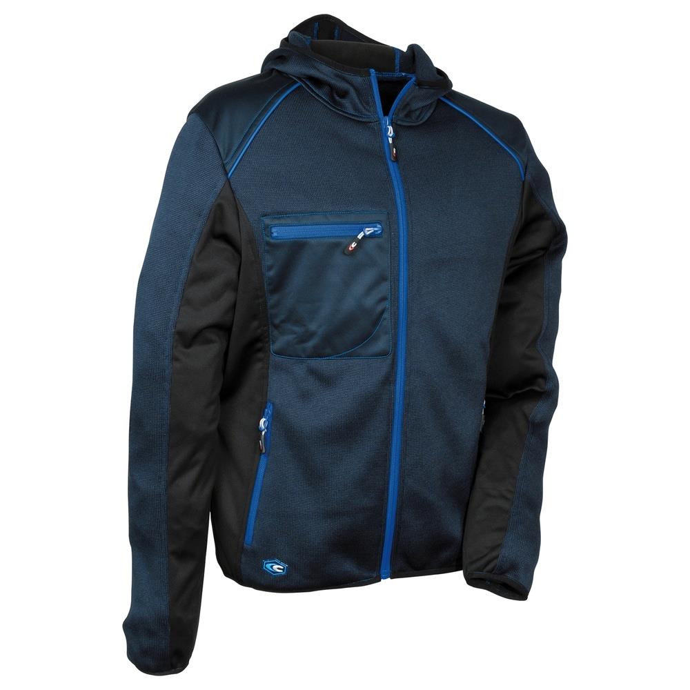 giacca cofra uchami v376 navy/nero/royal s