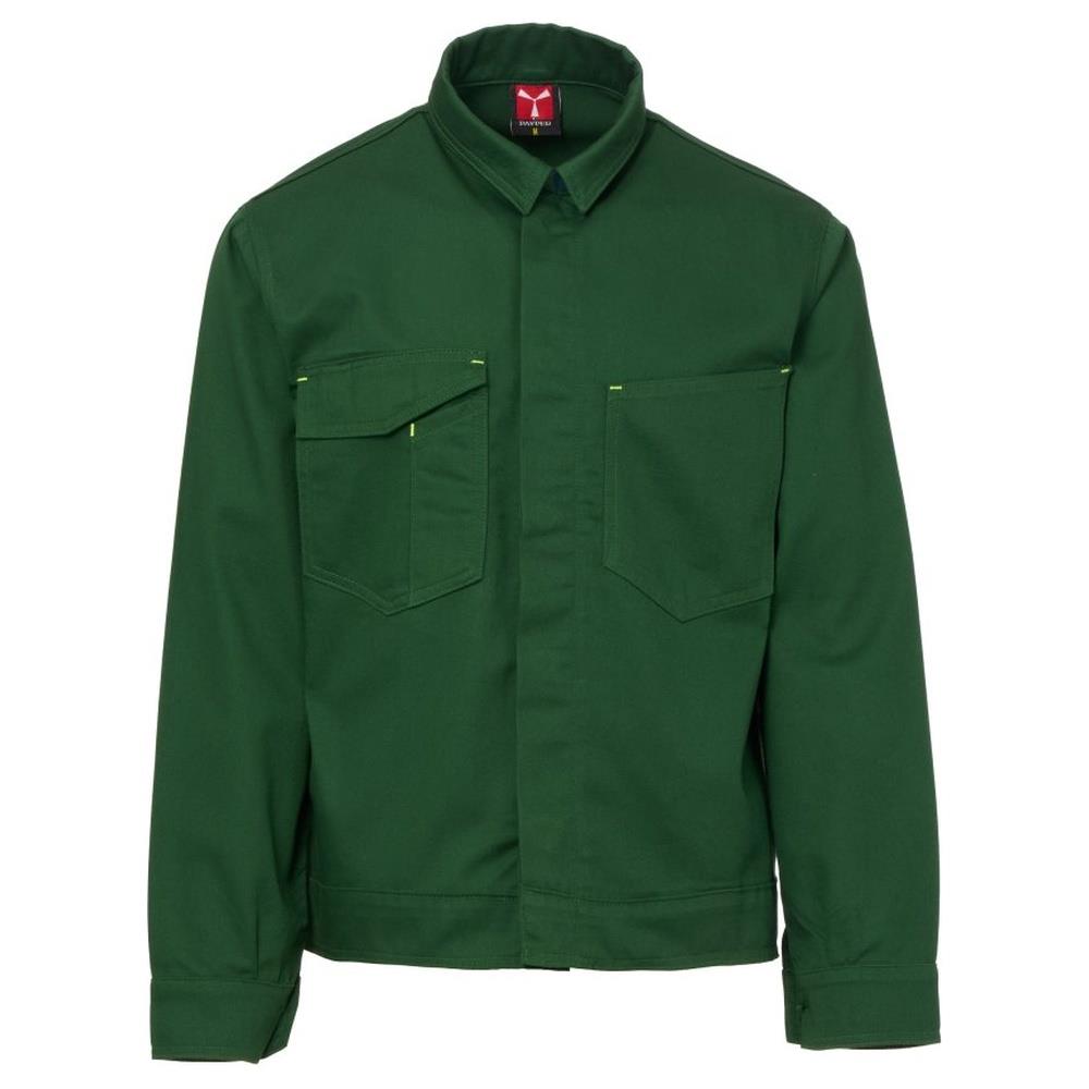 giacca cotone payper cabin verde xxs