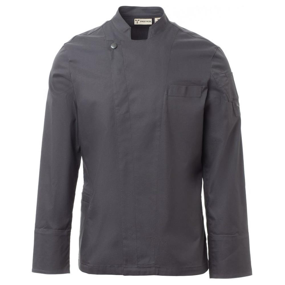 giacca da cuoco payper elite grigio ferro xs
