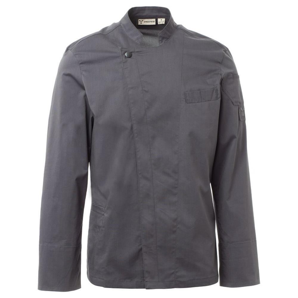 giacca da cuoco payper elite mesh grigio ferro xs