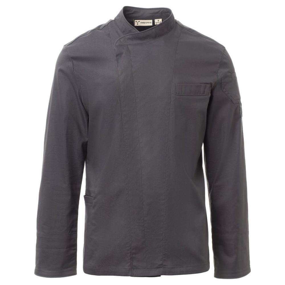giacca da cuoco payper royal grigio ferro xs