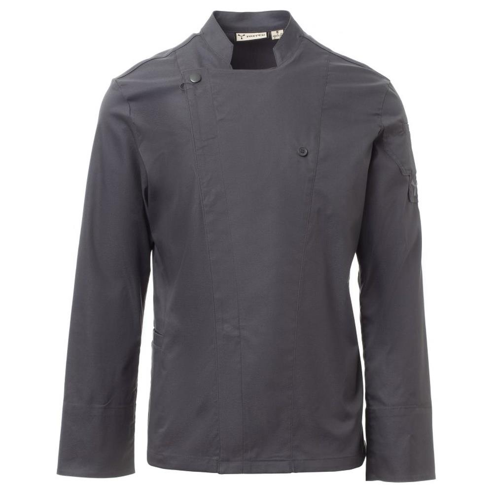 giacca da cuoco payper starred grigio ferro xs