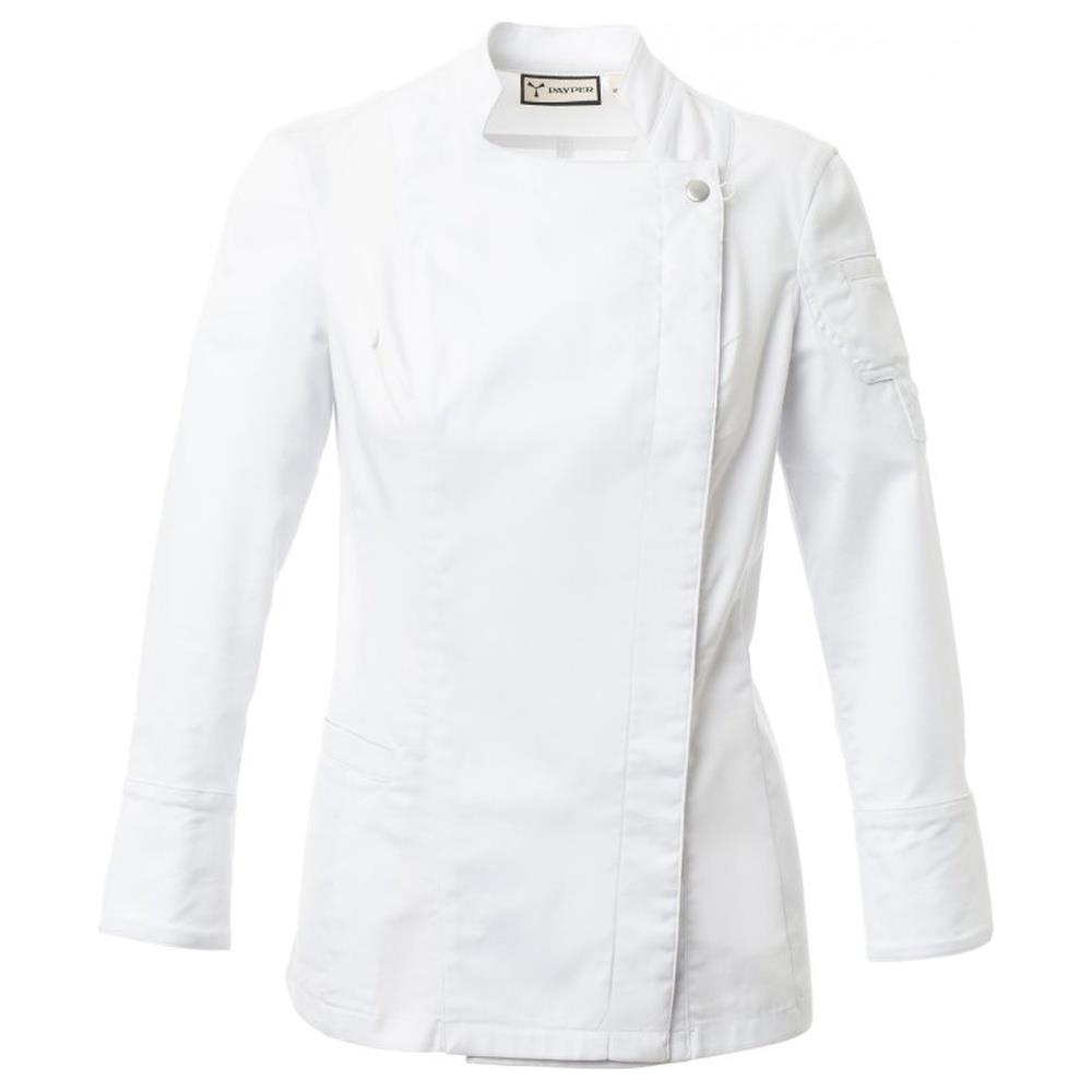 giacca da cuoco payper starred lady bianco xs