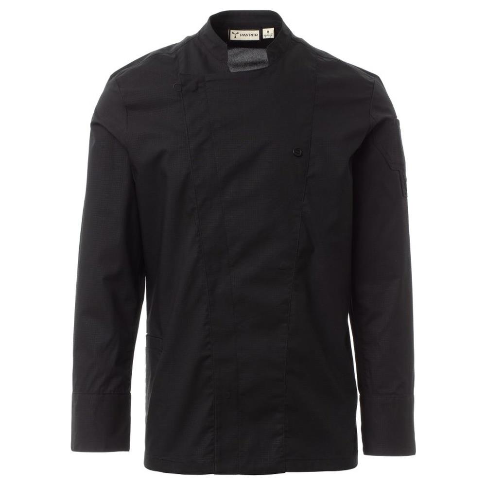 giacca da cuoco payper starred mesh nero xs