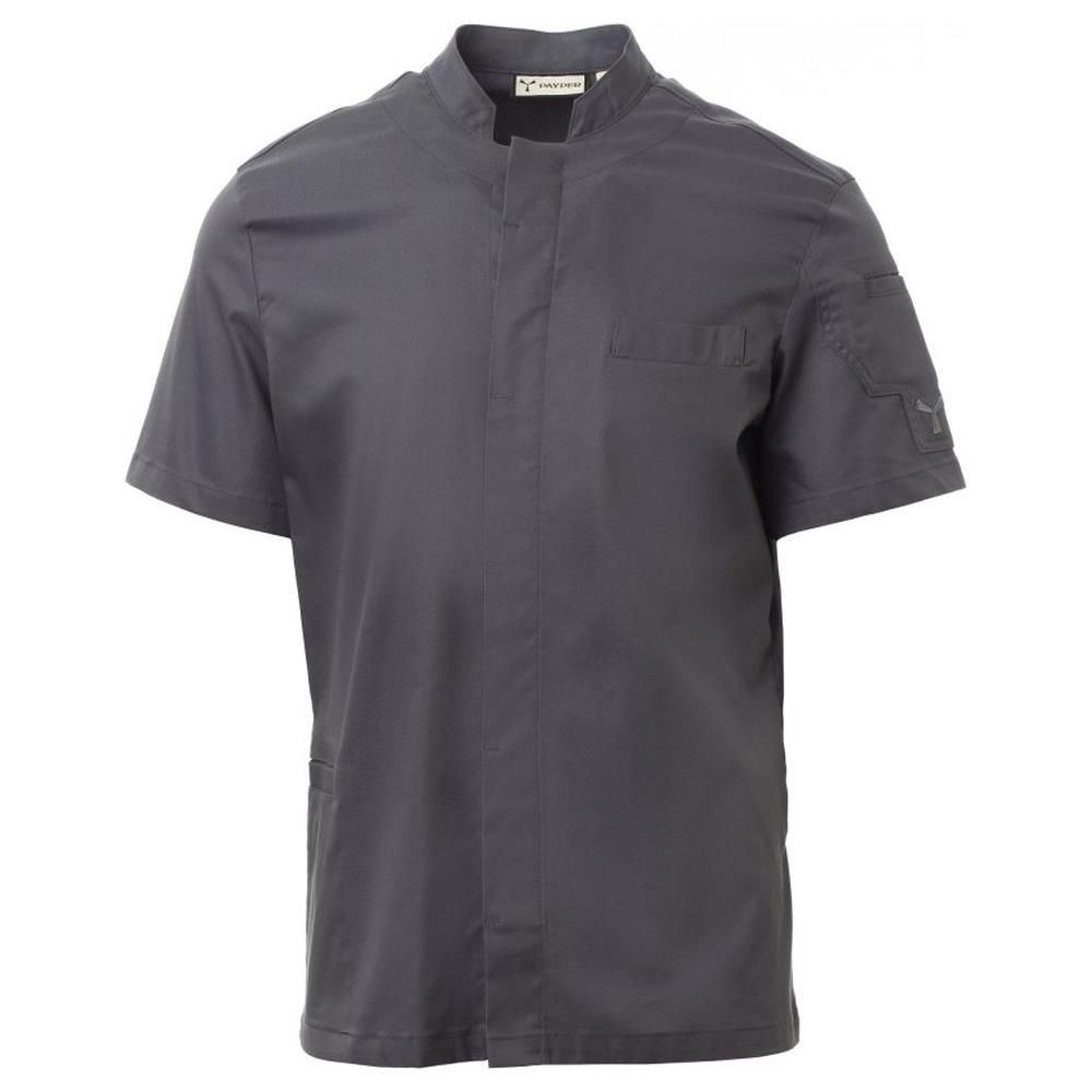 giacca da cuoco payper supreme ss grigio ferro xs