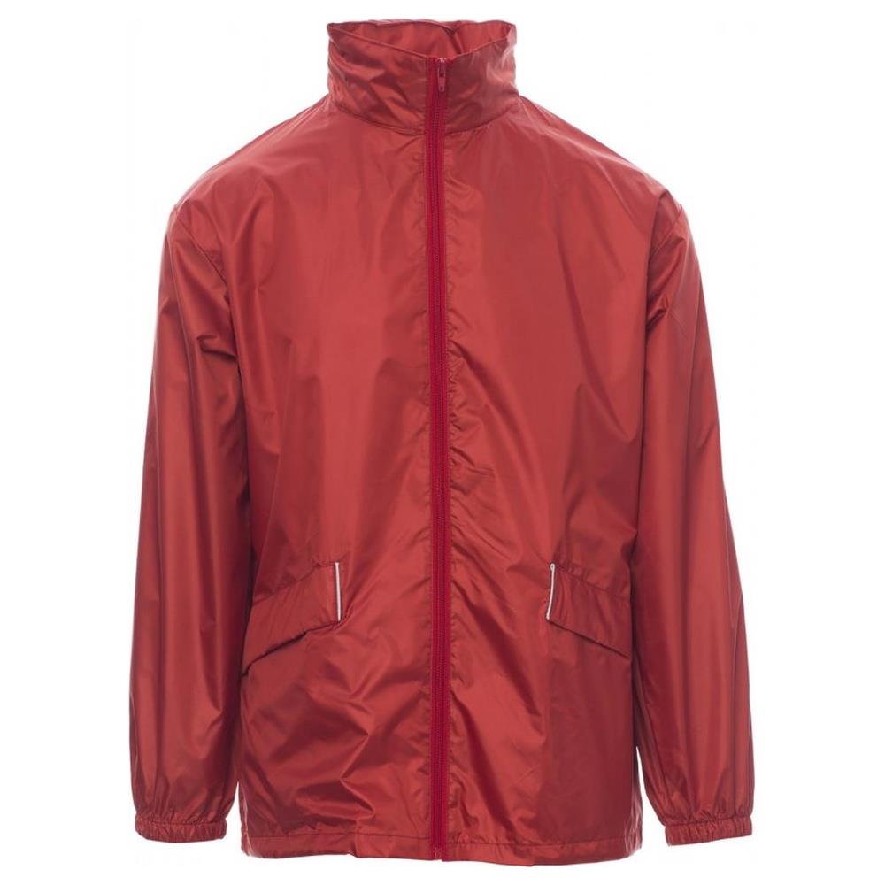 giacca impremeabile multistagione payper wind rosso s