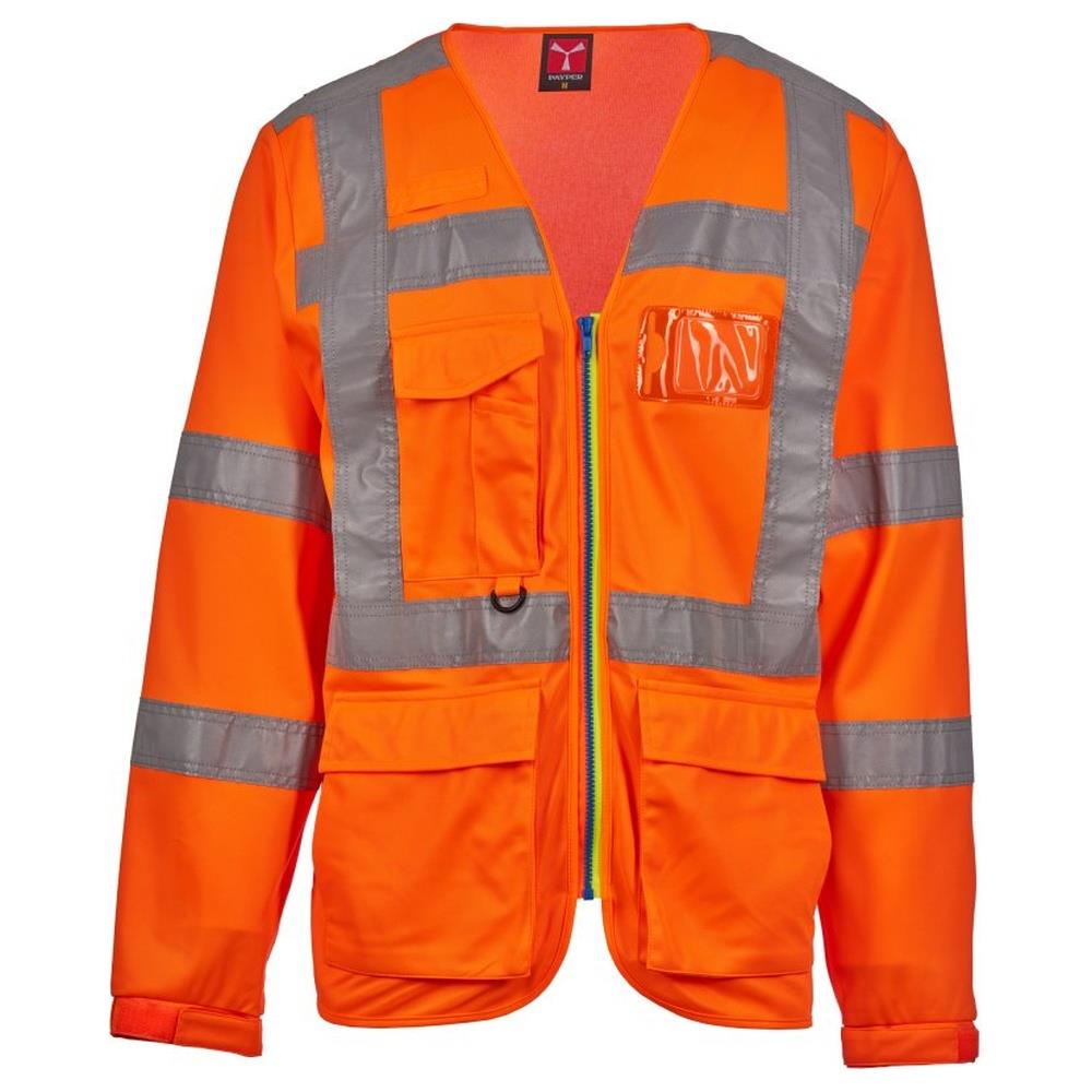giacca leggera payper long exo arancione fluo xs